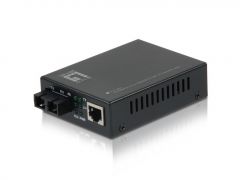 FVT-2201 RJ45 to SC Fast Ethernet Media Converter, Single-Mode Fiber, 1310nm, 20km