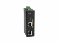 IGP-0102 Industrial Gigabit POE Injector, 802.3at PoE+, 36W, Power input 12-56V DC