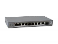 GEP-1011 10-Port Gigabit PoE Switch, 1 x Gigabit SFP, 1 x Gigabit Uplink, 802.3af/at PoE, 8-Port PoE Outputs, 120W Power Budget