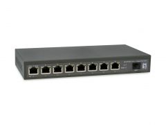 GEP-0925 9-Port 2.5-Gigabit PoE Switch,1 x 10G/SFP+, 802.3af/at/bt PoE, 8-Port PoE Outputs, 120W Power Budget