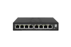 GES-2108P Hilbert 8-Port Gigabit PoE Smart Lite Switch, 802.3af/at PoE, 8-Port PoE Outputs, 112.8W Power Budget