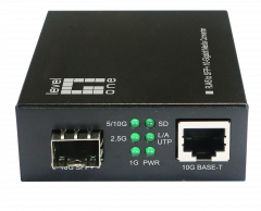 GVT-2051 RJ45 to SFP+ 10-Gigabit Media Converter