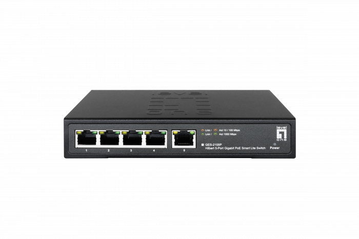 Gigabit PoE Smart Lite Switch / 5-Port - GES-2105P
